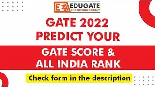GATE 2022: Predict your GATE 2022 score with All-India Rank for free