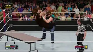 WWE 2K17 Table Spot