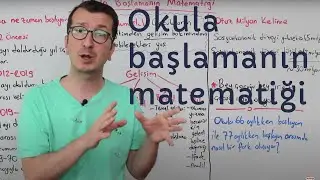 Okula Başlamanın Matematiği