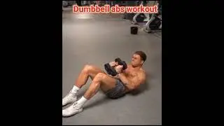 ?abs Workout With Dumbbells Abs Workout At Home Video #absworkout #homeworkout