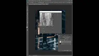 Rain Effect   Easy Way Photoshop 
