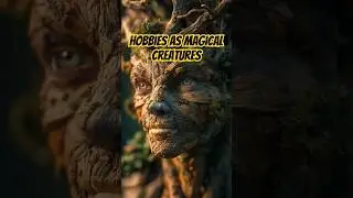 AI Imagines Hobbies as Magical Creatures #shorts #viral #shortsvideo  #hobbies #creature #midjourney