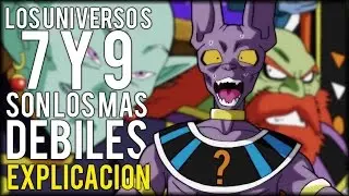 ¿El UNIVERSO 7 y UNIVERSO 9 son los más DÉBILES? | Explicación | Dragon Ball Super Capítulo 80