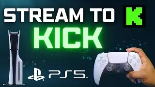 How to stream to Kick on PS5 \ PS5 PRO ( No Capture Card Needed )