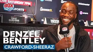 Denzel Bentley LAUGHS AT Terence Crawford vs Hamzah Sheeraz Question