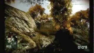 Battlefield: Bad Company 2 QBU-88 [Type 88] Marksman Rifle Frag Movie HD