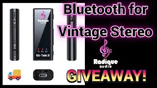 Awesome Budget Bluetooth for Vintage Stereo + RA Twin II Giveaway!