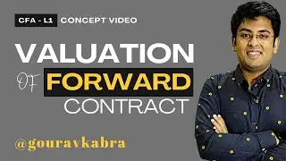 CFA Level 1 (2025) | Derivatives | Valuation of Forward Contract | Gourav Kabra | Hindi | 