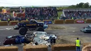 Blaster Takes on Bus Monster Truck Nationals 2016