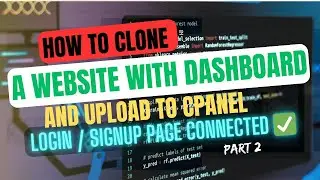 How To Clone A Website:How to copy a website and upload to cpanel | step-by-step guide