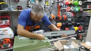 STIHL MS 361 CHAINSAW INTRODUCTION AND INSTALLATION