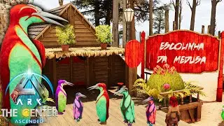 CONSTRUÍ UMA ESCOLINHA DE PINGUINS!!! ARK: The Center 16