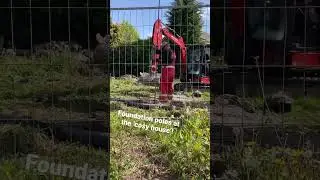 Reinforced concrete drilled poles foundation!        ‘Cosy house’ project part 1