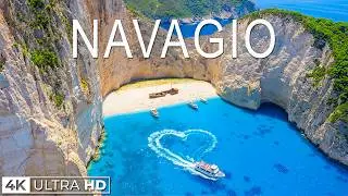 Navagio Beach 4K Drone Footage | Shipwreck Beach, Zakynthos & Unreal Blue Water
