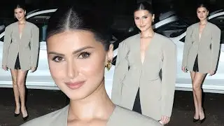 Tara Sutaria Looking Gorgeous, Avantika And Lopamudra Raut Arrive For Event