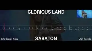 SABATON - GLORIOUS LAND ( TAB GUITAR )