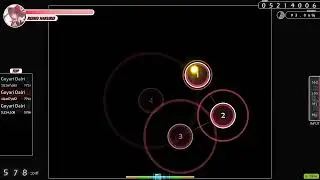my improvement in 29 days in Osu