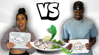 DRAW IT OR EAT IT FOOD CHALLENGE