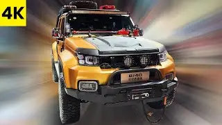 4K 2023 Beijing BJ40 Kekexili Version Walkaround
