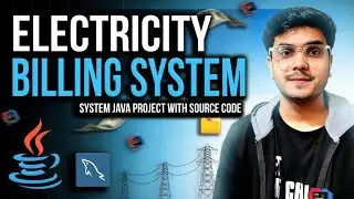 Electricity Billing System | Java Project | How to connect our java project to a MySQL Database
