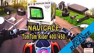 MOTOVLOG CZ / SK # 7 - Recenze navigace ( TomTom Rider 400 / 450 )