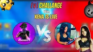 1v1 CHALLENGE With XENA IS LIVE TDM 💀 @Xenaislive #tdm #bgmi