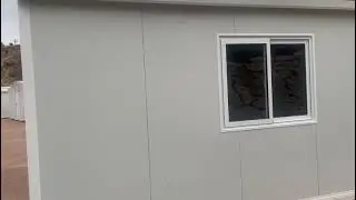 Campamento prefabricado para temporeros en Fraga. consiste en un total de 5 módulos de 35 m2