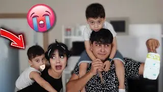 صرنا ام و اب ليوم كامل انا و يشيم | birgün boyunca anne baba olduk çekilmezz