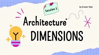 Architecture Dimensions | Understanding Software Architecture Series | 1