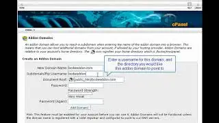 Learn about creating and managing addon domains