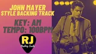 John Mayer Style Backing Track in Am