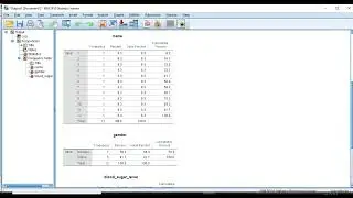 Learn Spss- an introduction for beginners- charts, mean, variance, and standard deviation