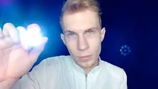 ASMR EYE EXAM WITH LIGHT TRIGGERS