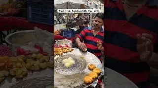 Ever had something like this? #sandwich #youtubers #indianfoodbloggers #foodiesofindia #alootikki