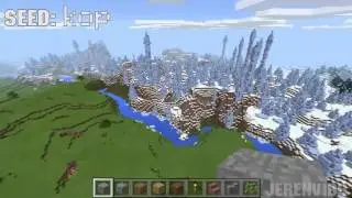 Minecraft PE Seeds TOP 5 Unique Seeds Villages, Temple 0.14 0 MCPE byJerenVids