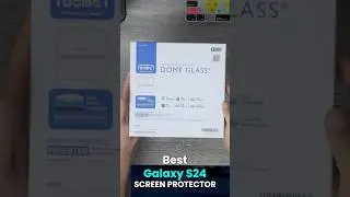 The Best Galaxy S24 Screen Protector ( Whitestone Dome Install Guide )