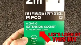 Inside a Pifco surge protected extension (good circuitry)