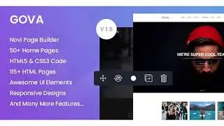 Gova - Professional Multipurpose Templates with Page Builder | Themeforest Website Templates and