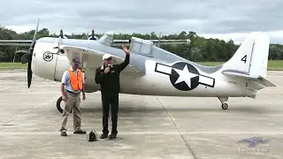 Grumman FM-2 Wildcat - Flight w/Kermit Crowd Talk