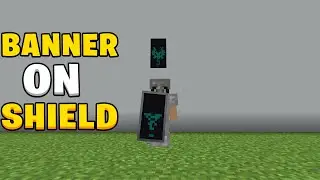 How to put a banner on a shield in Minecraft 1.21