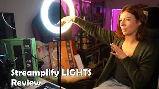 Reviewing the Streamplify RING LIGHTS!