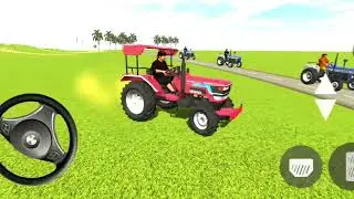indian tractor driving 3d : Swaraj tractor game new update / android game #tractorgame #androidgame