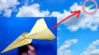 How to Make a Simple Paper Airplane That Fly Far