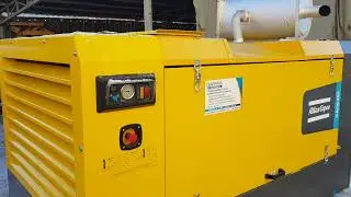 Дизельный компрессор Atlas Copco XAHS 450 - запуск