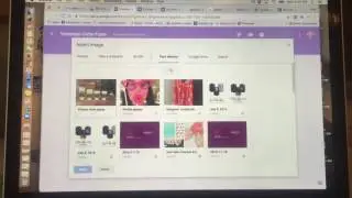 Using Google to create a custom form