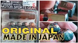 #65 RAYS Lock Nuts Made in Japan |  Original Accessories is the best. #carwheels #aftermarket #cars