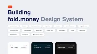 Building fold.money Design System — v1.1 Walkthrough