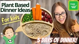Plant Based Dinner Ideas For Kids 👧👦