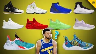 Reviewing EVERY CURRY SHOE! What's the Best Stephen Curry Shoe?!