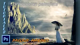 Composicion paisajista Paisaje marino